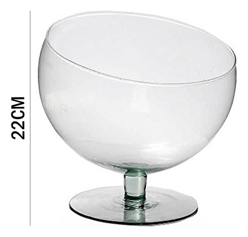 Taça de Vidro Boca Torta Grande 1,8 litros Mistral Ref.929