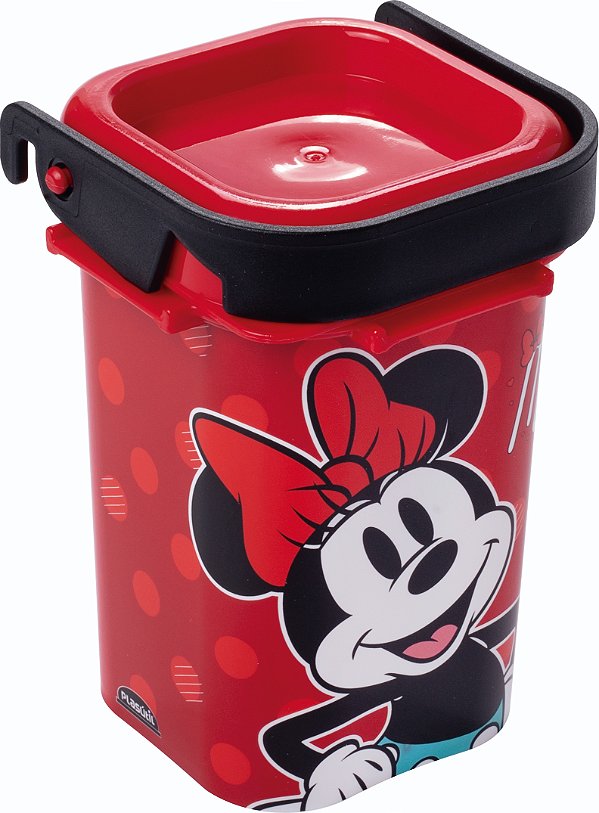 Organizador Retrátil com Suporte para Celular Minnie Plasutil Ref.17532