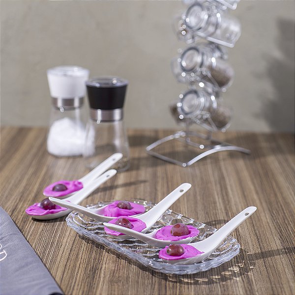 Travessa de Cristal Bubble 21cm Lyor Ref.1189