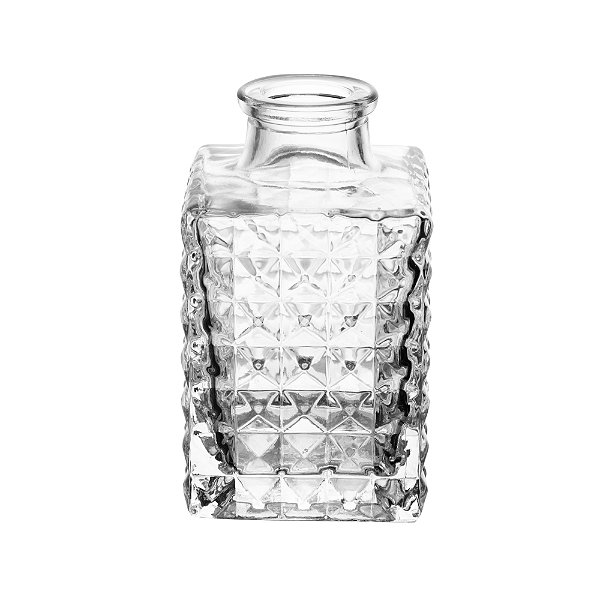 Vaso de Vidro 5x5x9cm Lyor Ref.220169