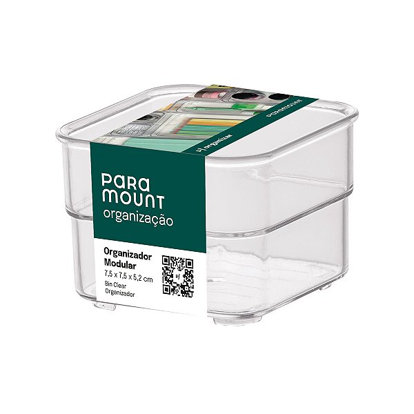 Organizador Modular Diamond 7,5x7,5x5,2cm Paramount Ref.933