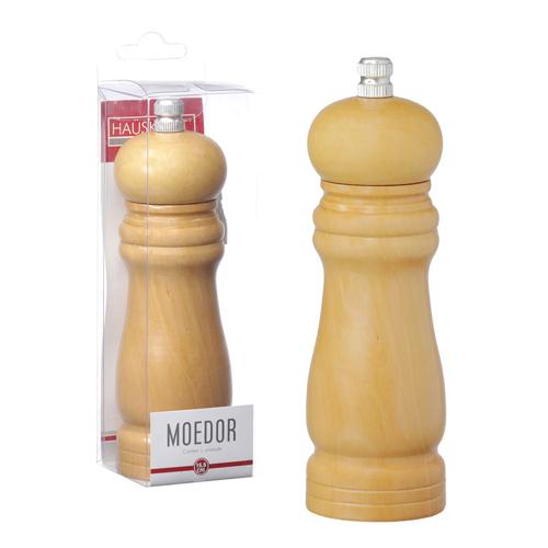 Moedor de Temperos em Madeira 15,5cm Hauskraft Ref.MOEP-016MD