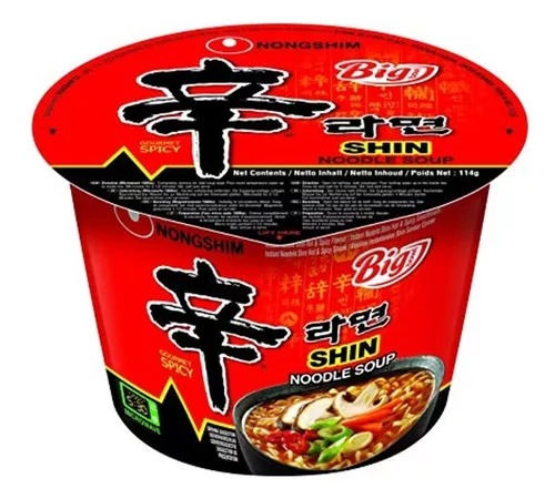 Shin Lamen Big Bowl - Macarrão Instantâneo 114g