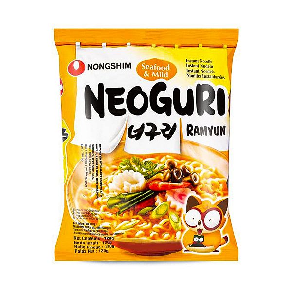 Neoguri Seafood Mild - Macarrão Instantâneo120g