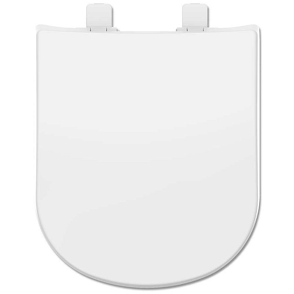 Assento Sanitário Polipropileno Soft Close Vogue Plus Branco para vaso Deca