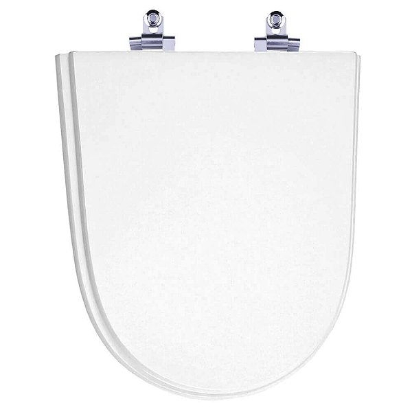 Assento Sanitário Laqueado Soft Close Century Branco para vaso Deca