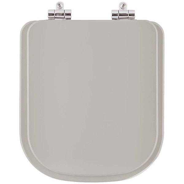 Assento Sanitário Poliéster Soft Close Axis Barbante para vaso Deca