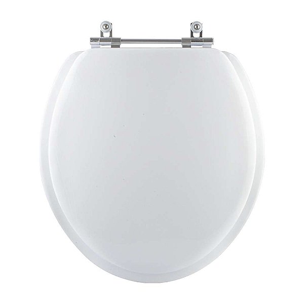 Assento Sanitário Almofadado Flamingo Branco para vaso Incepa