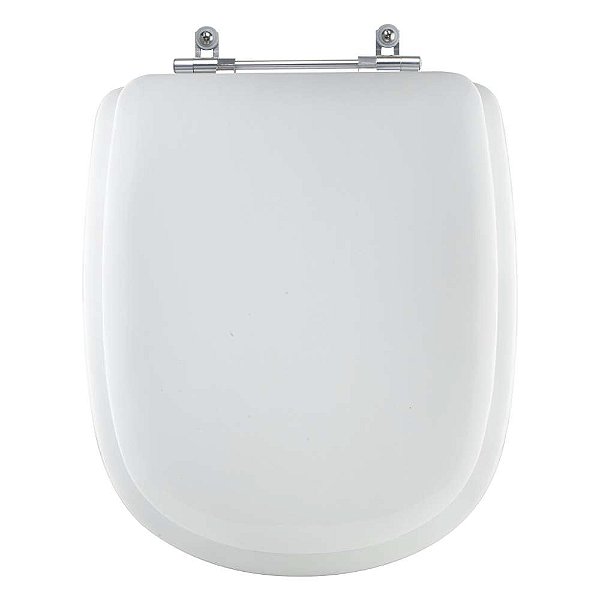 Assento Sanitário Almofadado Paris Branco para vaso Ideal Standard