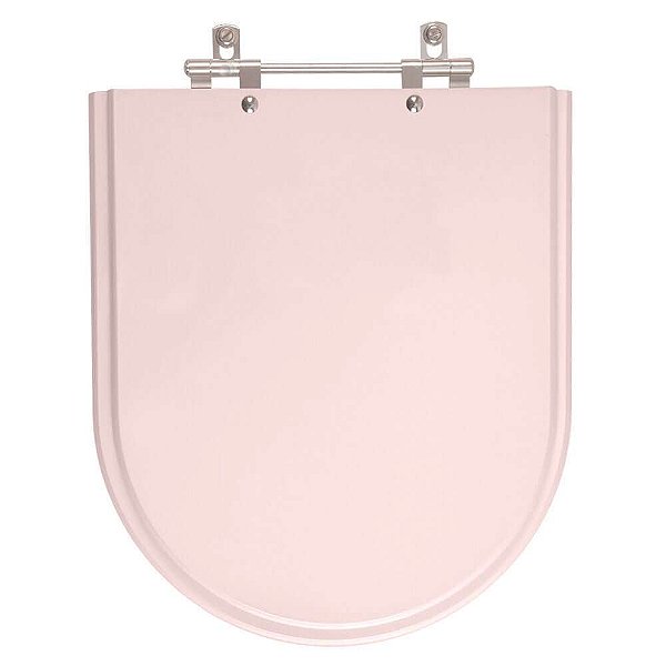 Assento Sanitário Valentina Rose (Rosa) para vaso Hervy