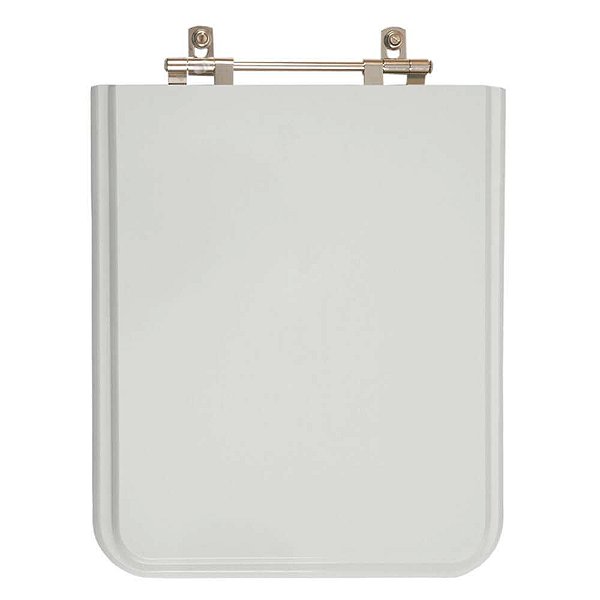 Assento Sanitário Square Cinza Platina para vaso Incepa