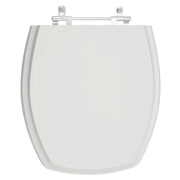 Assento Sanitário Thema Cinza Platina para vaso Incepa
