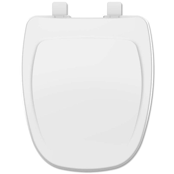 Assento Sanitário Polipropileno Soft Close Monte Carlo Branco para vaso Deca