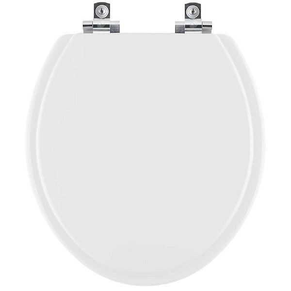 Assento Sanitário Soft Close Diva Branco para vaso Onix