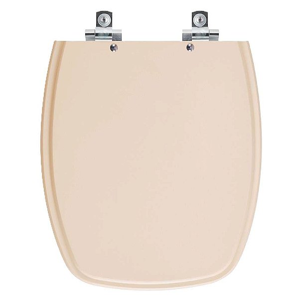 Assento Sanitário Soft Close Primula Plus Salmao para vaso Fiori