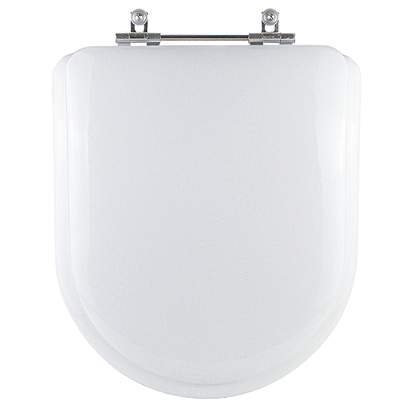 Assento Sanitário Almofadado Riviera Branco para vaso Celite