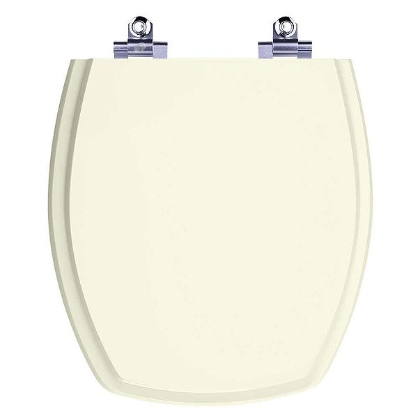 Assento Sanitário Laqueado Soft Close Thema Biscuit (bege claro) para vaso Incepa 6lpf