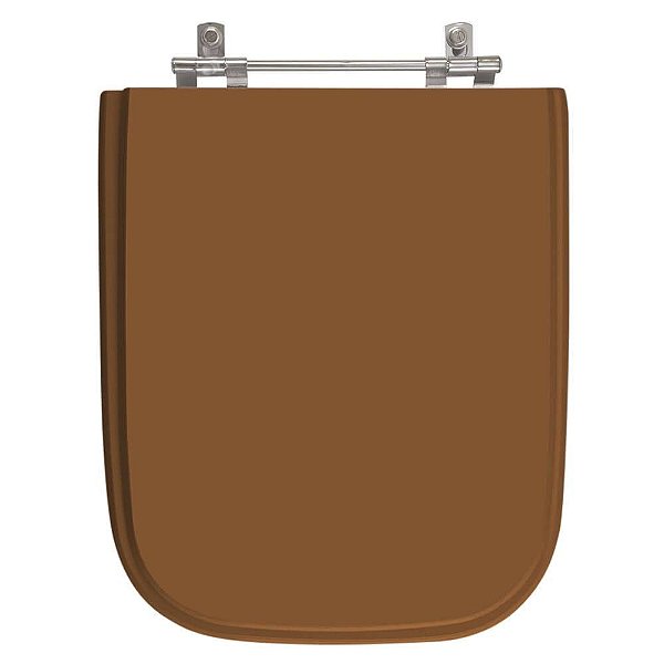 Assento Sanitário Tivoli Caramelo para vaso Ideal Standard