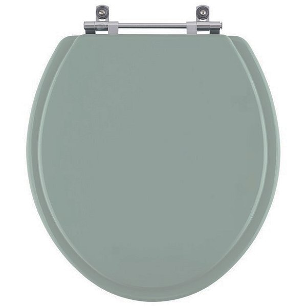 Assento Sanitário Oval Verde Malva Para Bacia Deca