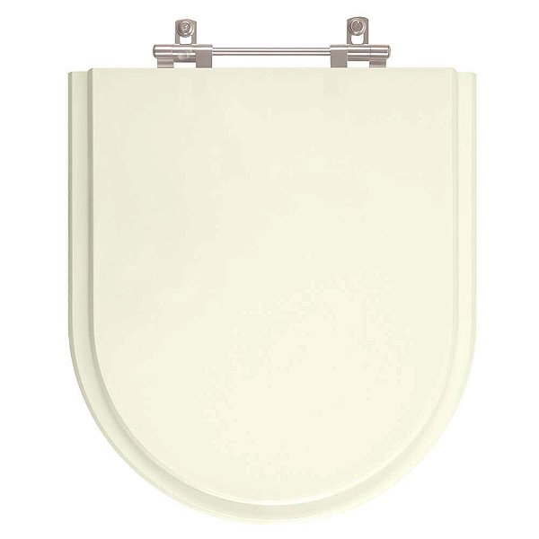Assento Sanitario Poliester Riviera Pergamon (Bege Claro) para vaso Celite
