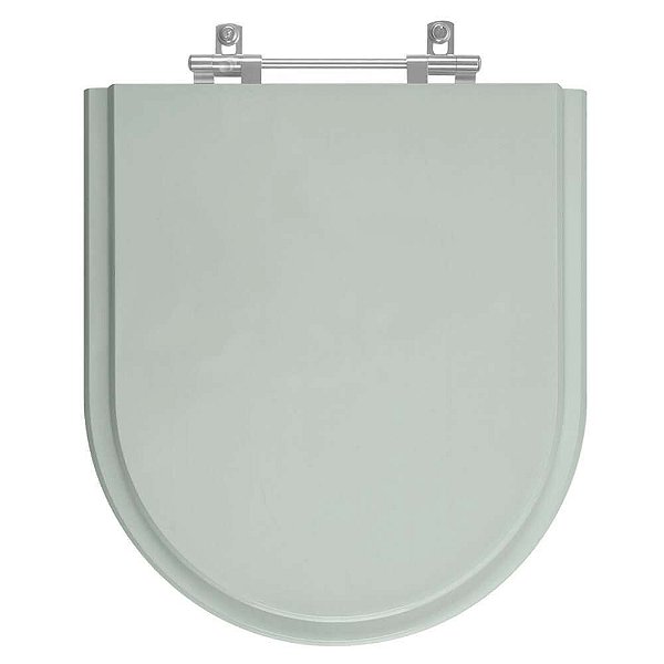 Assento Sanitario Poliester Riviera Agua Marinha (Verde Claro) para vaso Celite
