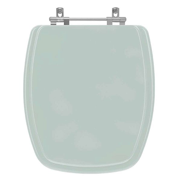 Assento Sanitario Poliester Stylus Agua Marinha (Verde Claro) para vaso Celite