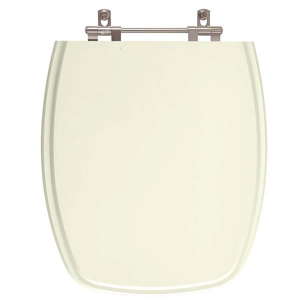 Assento Sanitario Amarilis Marfim para bacia Fiori 6lpf