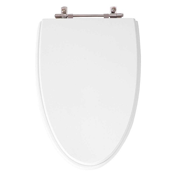 Assento Sanitário Poliéster One Piece Branco para vaso Deca