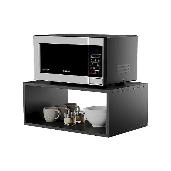 Nicho Aereo Micro-ondas Forno Elétrico Cozinha Preto 60cm