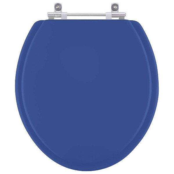 Assento Sanitario Convencional Azul Mineral para Todas as Louças