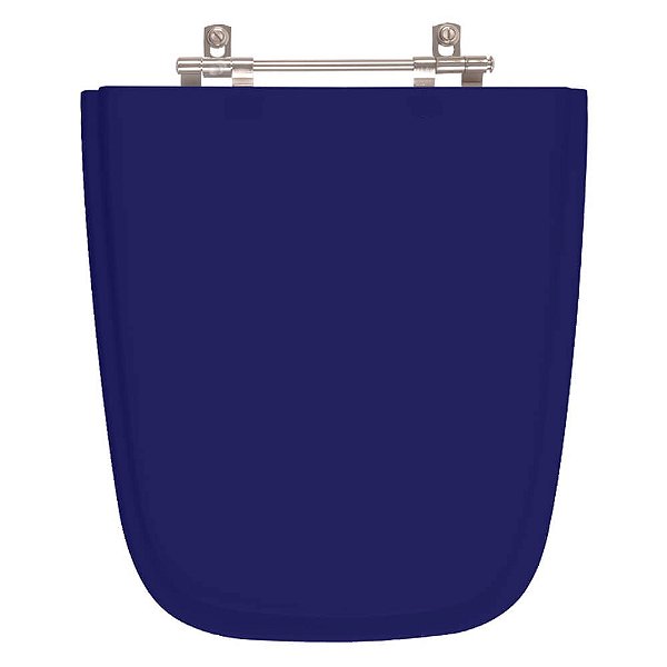 Assento Sanitario Poliester Aero Azul Cobalto para vaso Ideal Standard