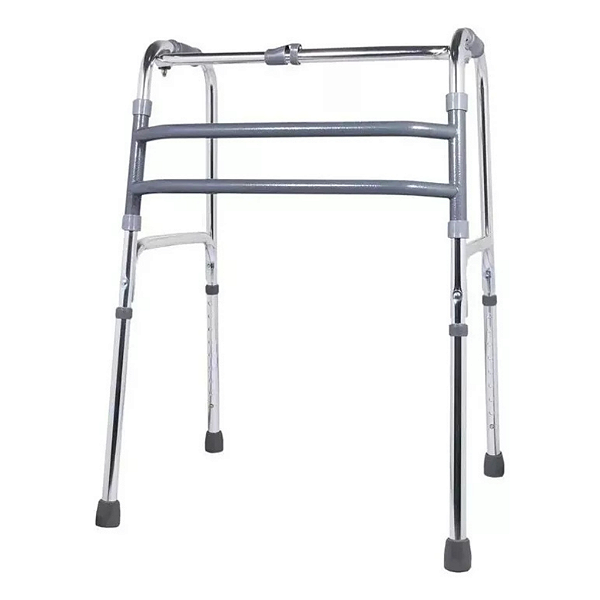 Andador Adulto Alumínio Fixo-Articulado 3 Barras Supermedy