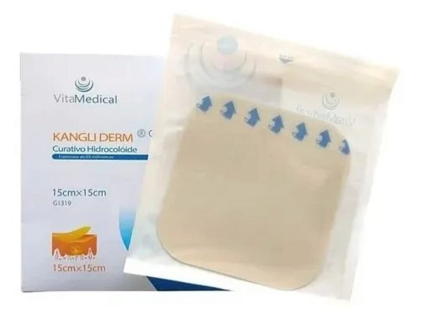Curativo hidrocoloide placa
