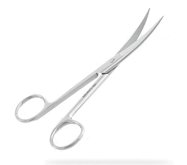 Tesoura Cirúrgica Fina/Fina Curva