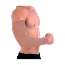 Manguito Unissex Liso Preto e Bege Adulto - TakeCare