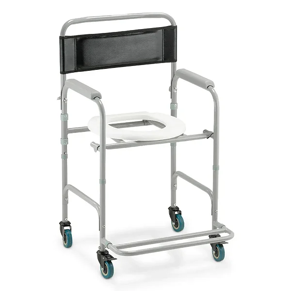 Cadeira de Banho Higiênica Dobrável D30 (100 kg) - Dellamed