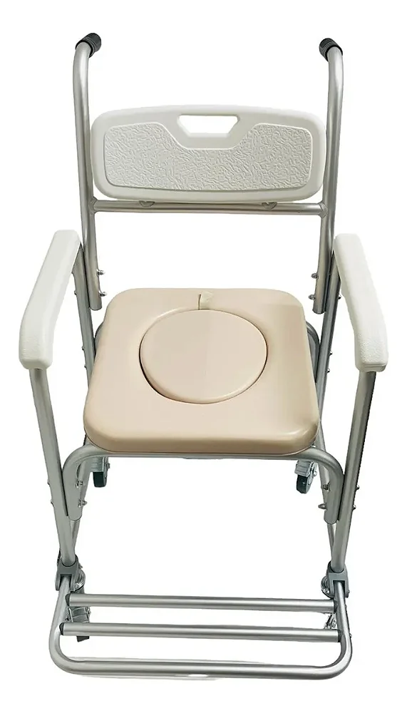 Cadeira De Banho Em Alumínio para 100kg modelo S40 - Supermedy