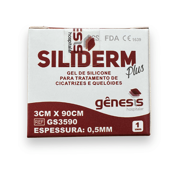 Fita Adesiva de Silicone Siliderm Plus 3cm x 90cm