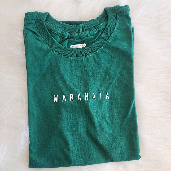T-shirt Maranata Verde