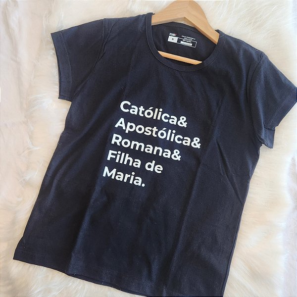 Babylook Católica Apostólica Romana Preta