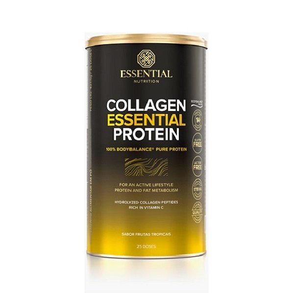 Collagen Essential Protein - Sabor: Frutas Tropicais (427,5g)