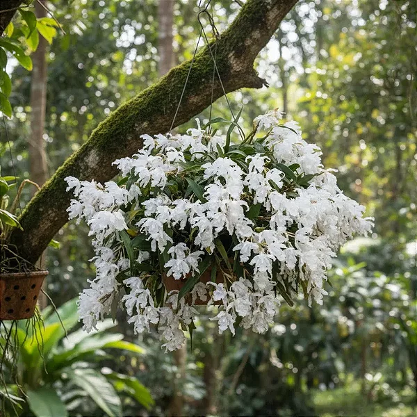 Coelogyne Cristata Alba