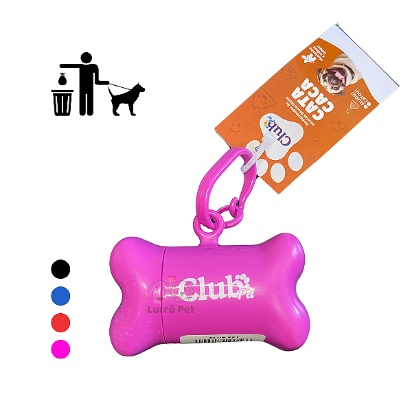 Suporte Plástico para Sacolinha Caca Cocô de Cachorro Pet Sortido