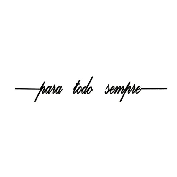 Kit 10 Apliques Decorativos Para Todo Sempre Preto em MDF