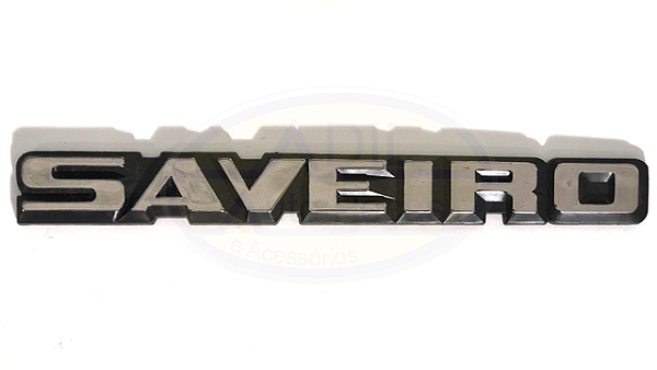 Emblema Saveiro Tampa Traseira Até 90