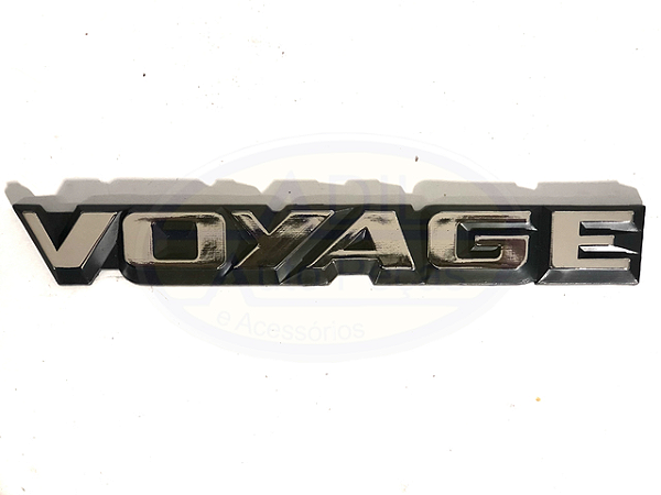 Emblema Traseiro Volkswagen Voyage 1983 Até 1990