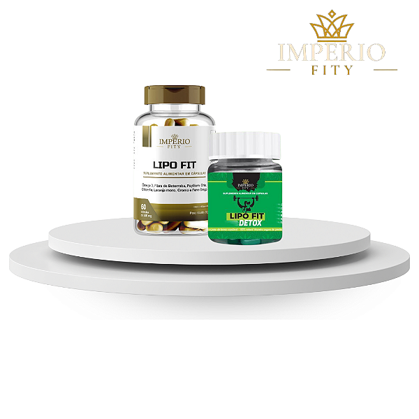 KIT DE EMAGRECEDORES LIPOFITY TRADICIONAL + LIPOFITY DETOX