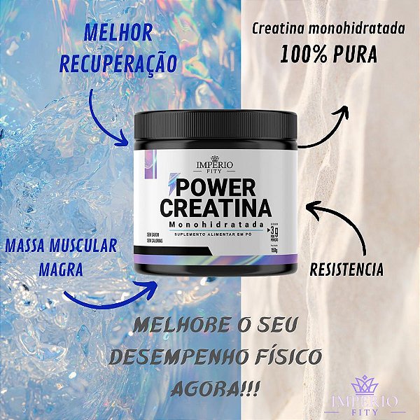 POWER CREATINA MONOIDRATADA