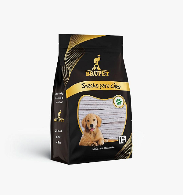 Palito Flexível Para Cães Brupet - Leite 200g