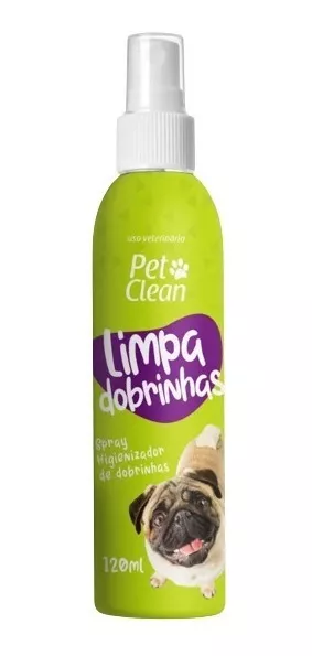 Spray Limpa Dobrinhas 120ML Pet Clean